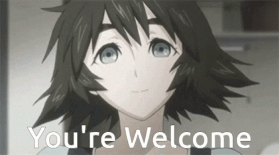 Anime Youre GIF  Anime Youre Welcome  Discover  Share GIFs