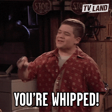 You're Whipped Crack The Whip GIF