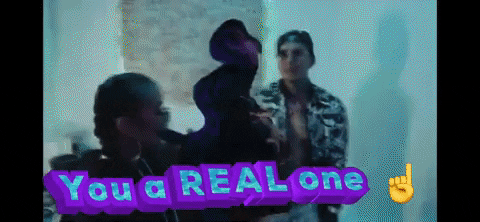 You Real One Man Singing Real Mvp GIF