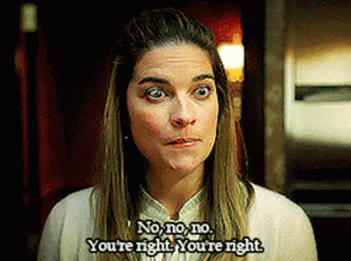 You Right Annie Murphy Nodding GIF