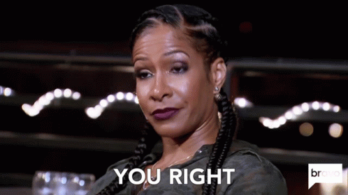 You Right Cynthia Bailey GIF