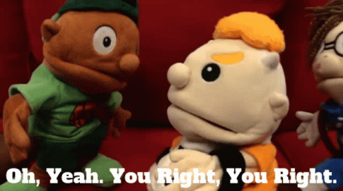 You Right Sml Plush Show GIF
