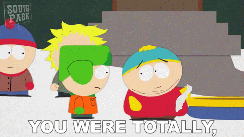 You Right South Park Kyle Broflovski Eric Cartman GIF