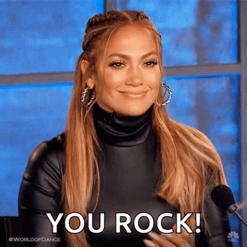 You Rock Jennifer Lopez GIF