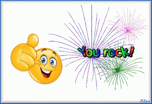 You Rock Meme Emoji Smile GIF
