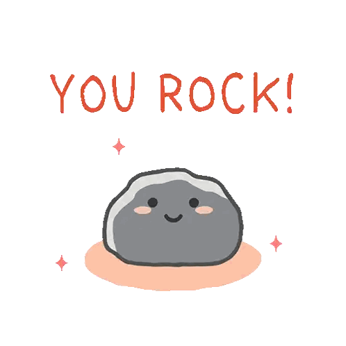 You Rock Rock Cartoon