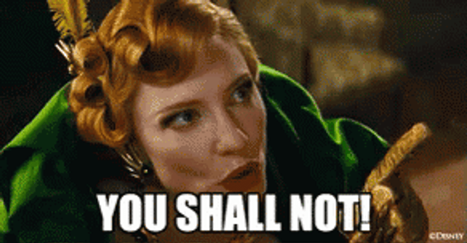 You Shall Not Pass Cate Blanchett GIF