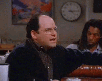 George Costanza You Sit On A Throne Of Lies GIF
