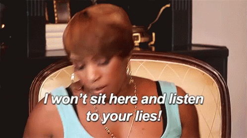 Nene Leakes You Sit On A Throne Of Lies GIF