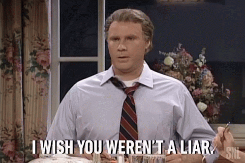 I Wish You Weren't A Liar You Sit On A Throne Of Lies GIF