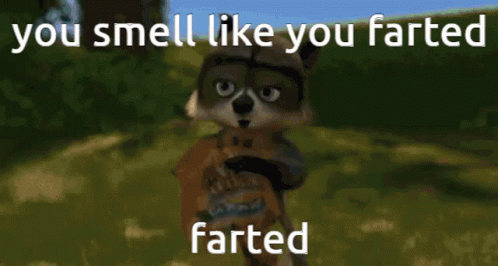You Smell Like You Farted Explosive Diarrhea Meme GIF
