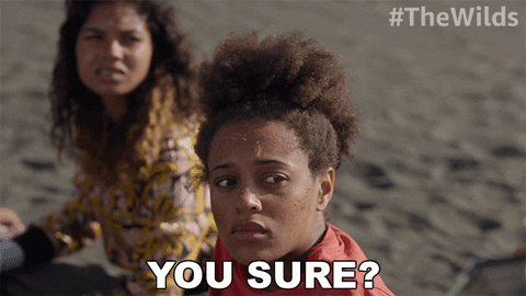 You Sure About That The Wilds Rachel GIF