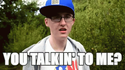 Taxi Driver Asking You Talking To Me GIF