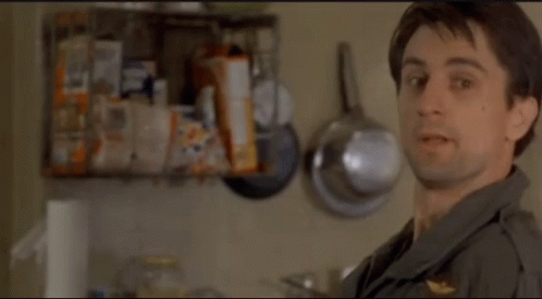 Robert De Niro Asking You Talking To Me GIF