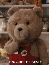 You The Best Cute Bear GIF