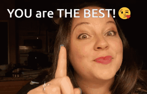 Confident Woman Says You The Best GIF