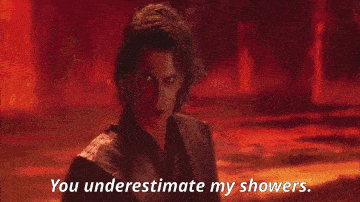 You Underestimate My Power Showers Meme GIF