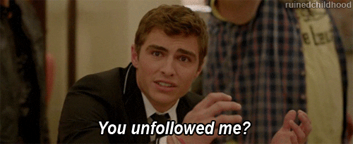 You Unfollowed Me Social Media GIF