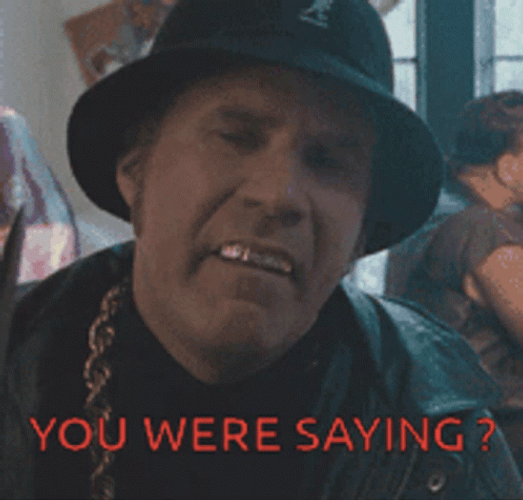 You Were Saying I'm A Pimp GIF
