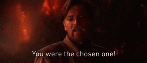 You Were The Chosen One Ewan Mcgregor GIF