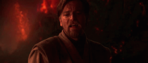 You Were The Chosen One Frustrated Obiwan Kenobi GIF