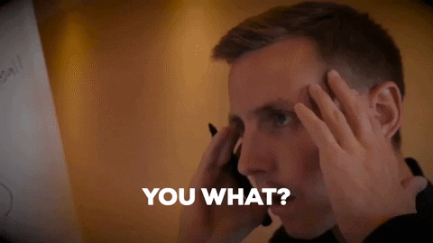 You What Confused Man GIF