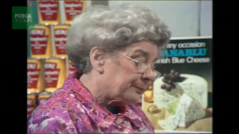 You What Looking Back Grandma GIF