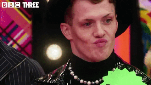 You What Pouting Man In A Hat GIF