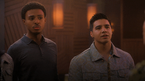 You What Two Men Asking GIF