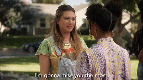 You Will Be Missed Grownish Nomi And Zoey GIF