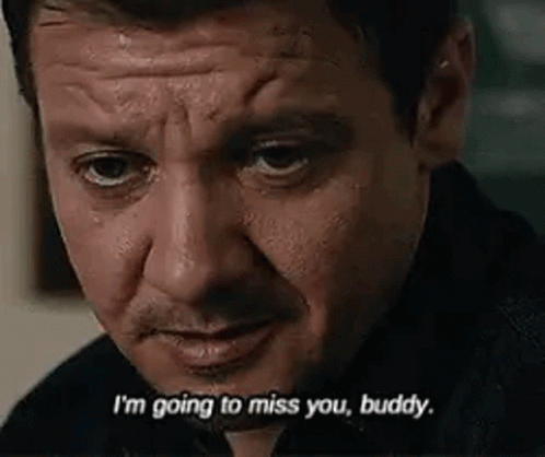 You Will Be Missed Hawkeye Clint Barton GIF