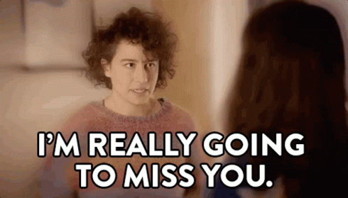 You Will Be Missed Ilana Glazer GIF