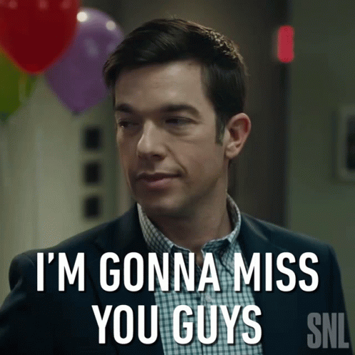 You Will Be Missed John Mulaney GIF