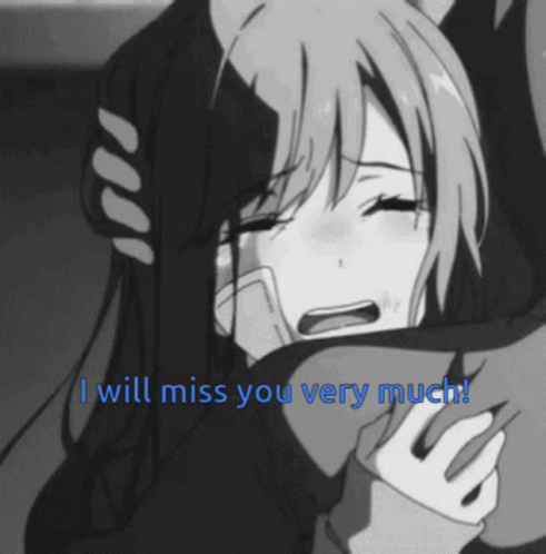 You Will Be Missed Miyako Shikimori Crying GIF