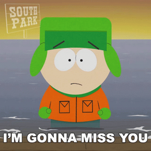 You Will Be Missed South Park Kyle Broflovski GIF
