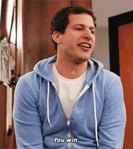 You Win Jake Peralta GIF