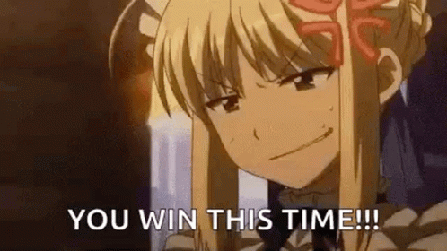 You Win This Time Saber GIF