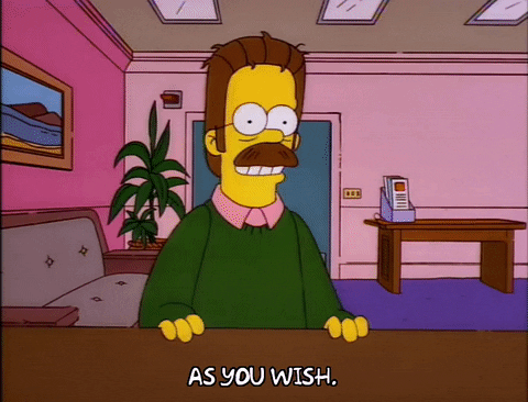 You Wish Arresting Ned Flanders GIF