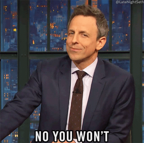 You Wouldn't Get It Seth Meyers GIF