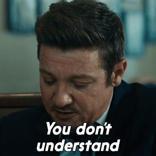 You Wouldn't Get It Jeremy Renner GIF