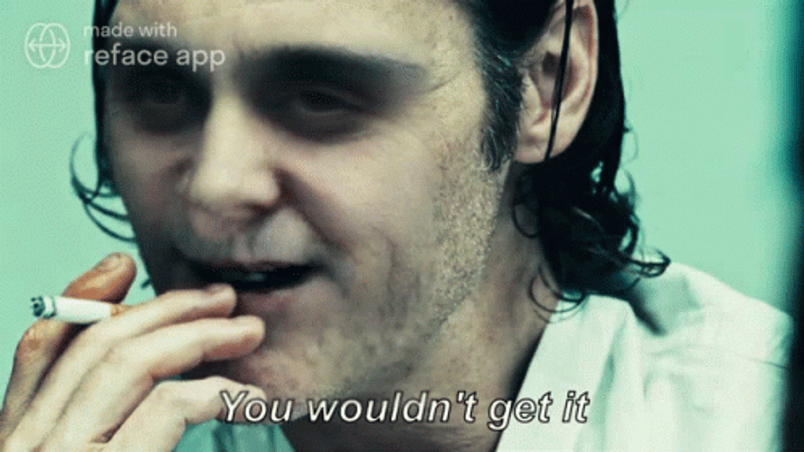 You Wouldn't Get It GIF