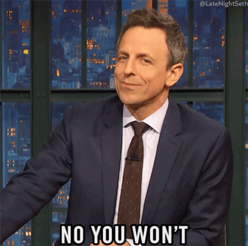 You Wouldn't Get It Seth Meyers GIF