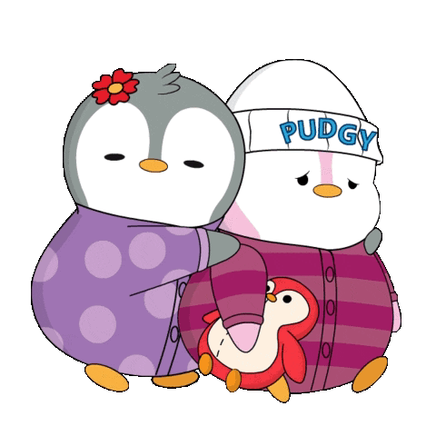 Youll Be Fine Penguin Hug GIF