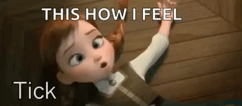 Young Anna From Frozen Still Waiting GIF