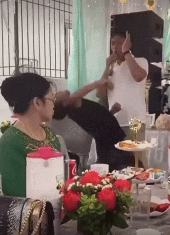 Young Boy Crazy Dancing At Party GIF