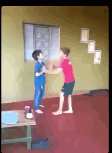 Young Boy Doing Fatal Kick GIF