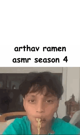 Young Boy Eating Ramen ASMR Season 4