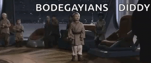 Young Boy Holding Light Saber Bodegayians Diddy