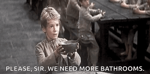 Young Boy Holding Soup GIF