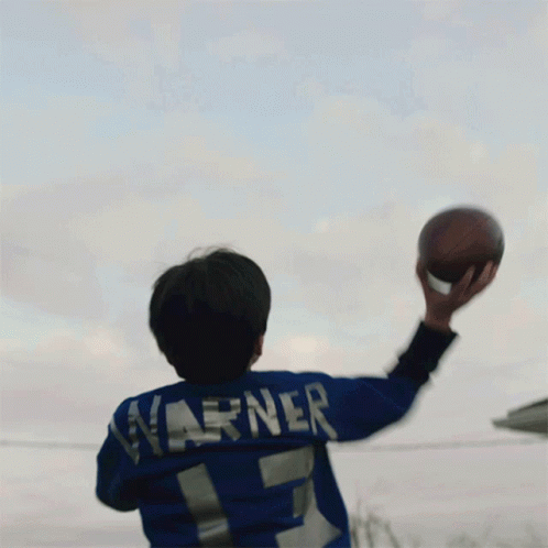 Young Boy In Blue Narm Jersey Watching Ball GIF